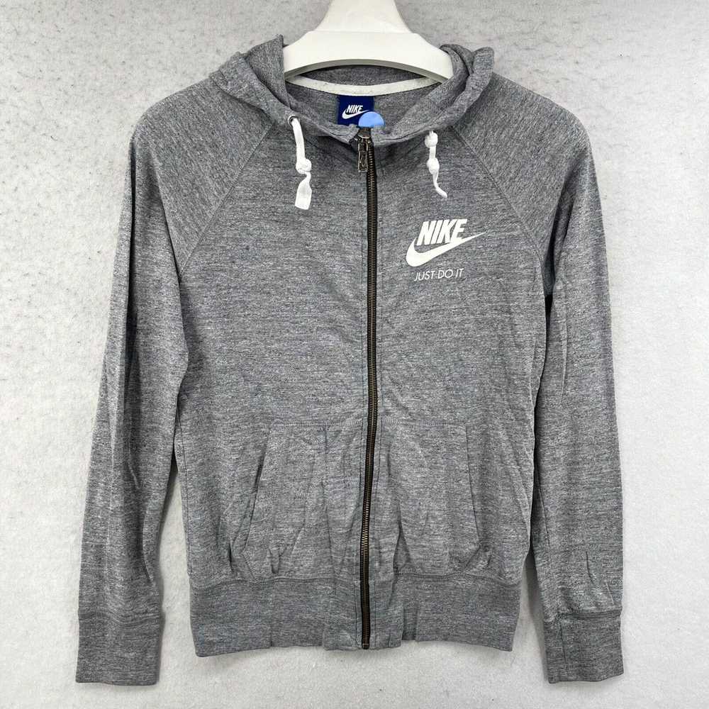 Nike Nike y2k Full Zip Hoodie Womens XS Jacket Si… - image 3