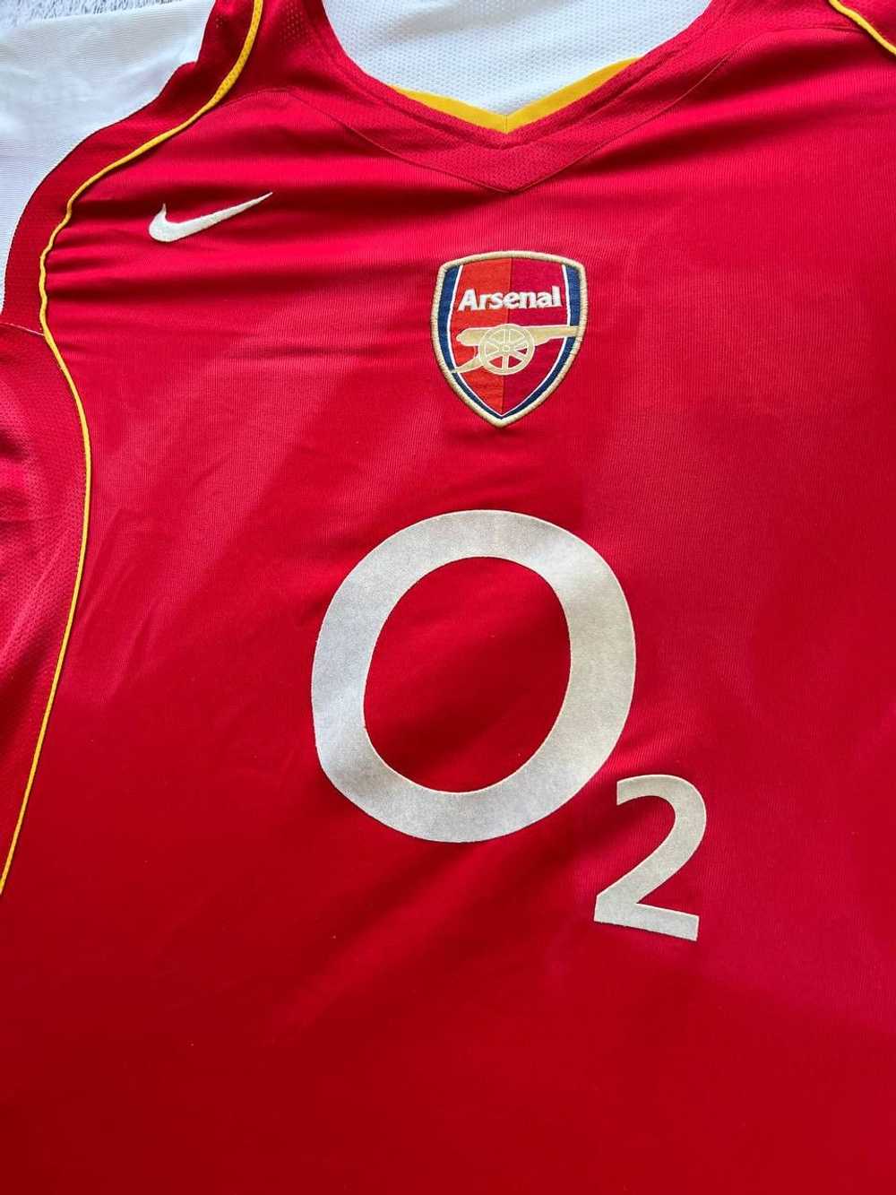 Nike × Soccer Jersey × Vintage ARSENAL 2004/2005 … - image 3