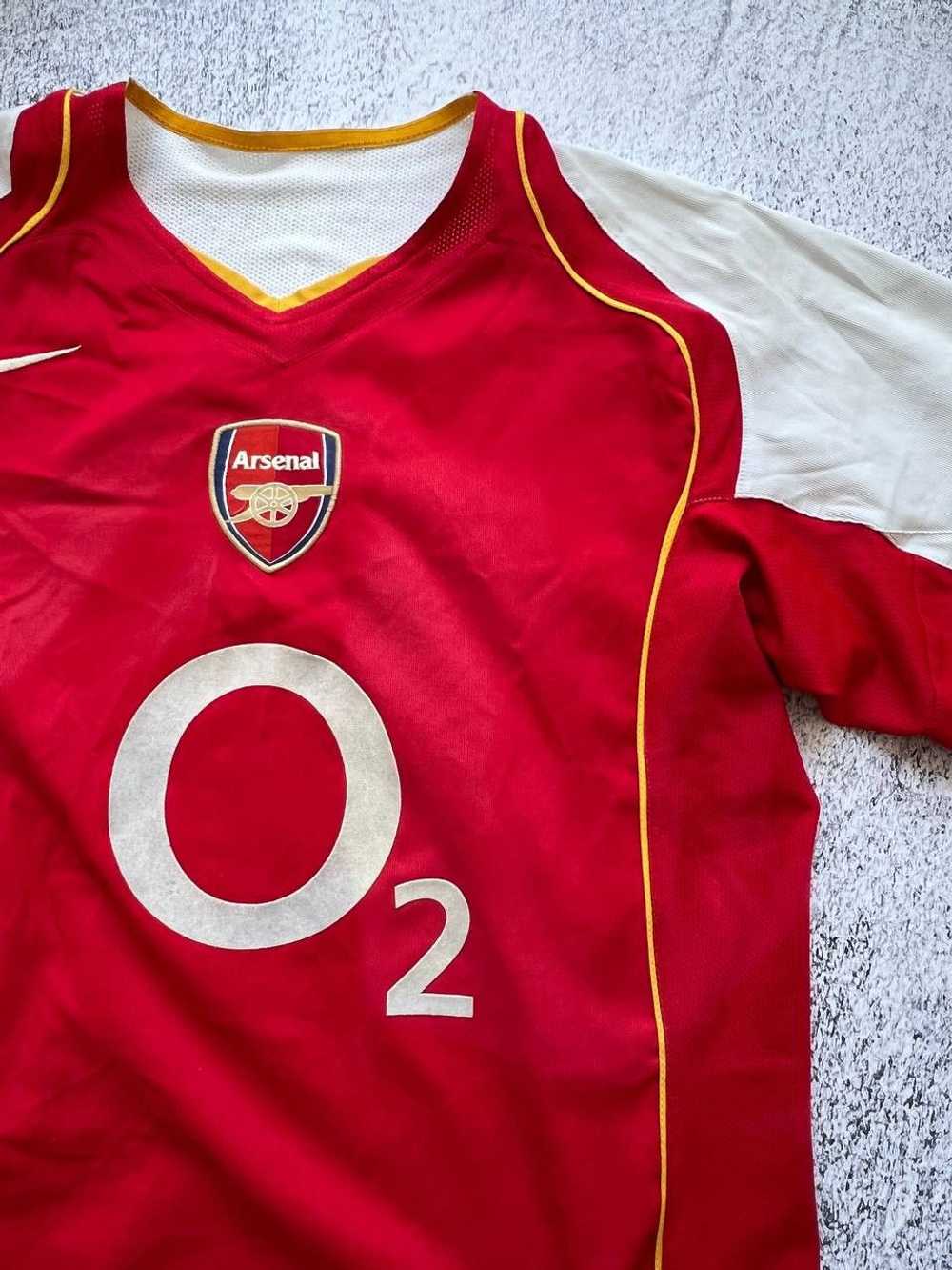 Nike × Soccer Jersey × Vintage ARSENAL 2004/2005 … - image 5