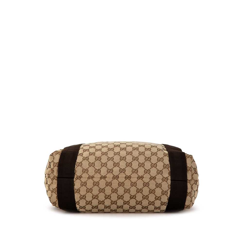 Brown Gucci GG Canvas Tote - image 4