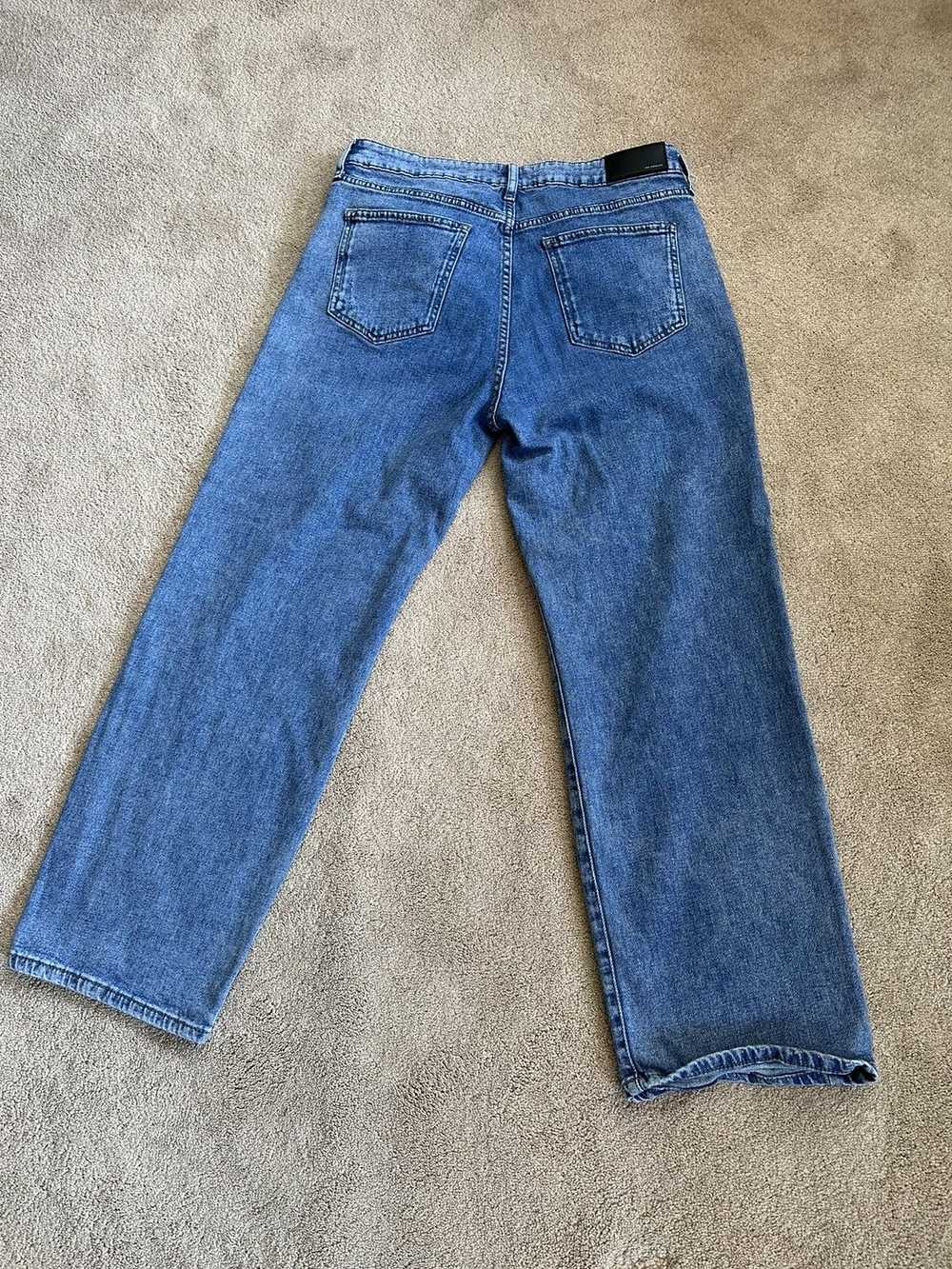 Forever 21 Blue Loose Straight Jeans - image 2