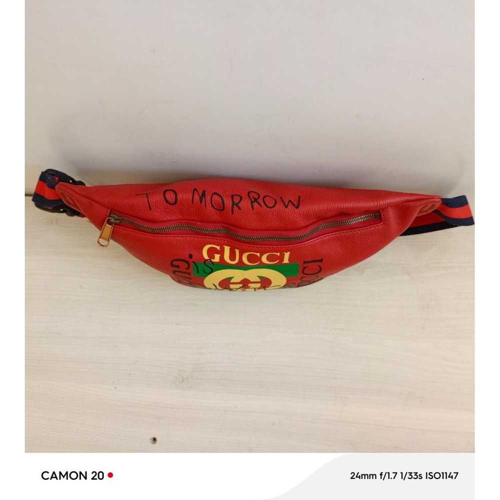 Gucci Coco capitán leather clutch bag - image 5