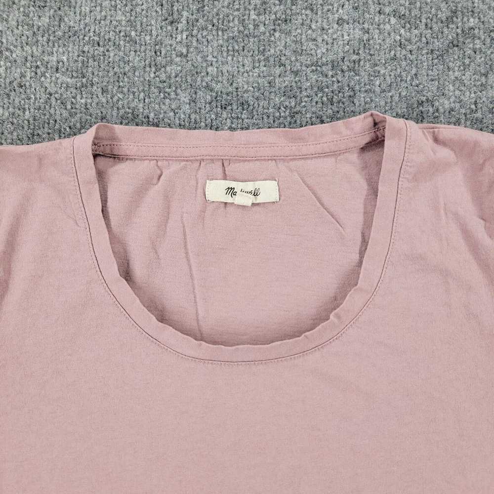 Madewell Madewell Shirt Women's Small Pink Hi-Lo … - image 2