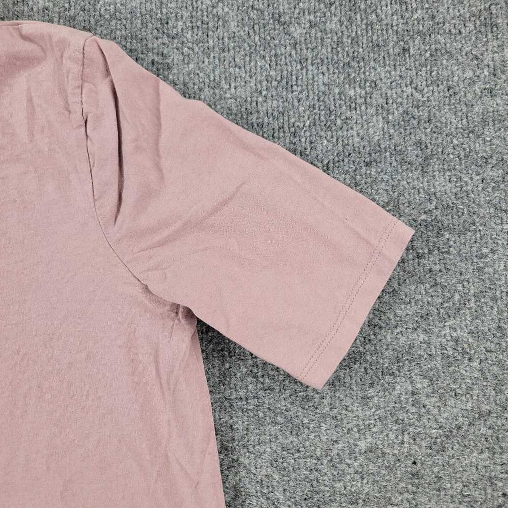 Madewell Madewell Shirt Women's Small Pink Hi-Lo … - image 3