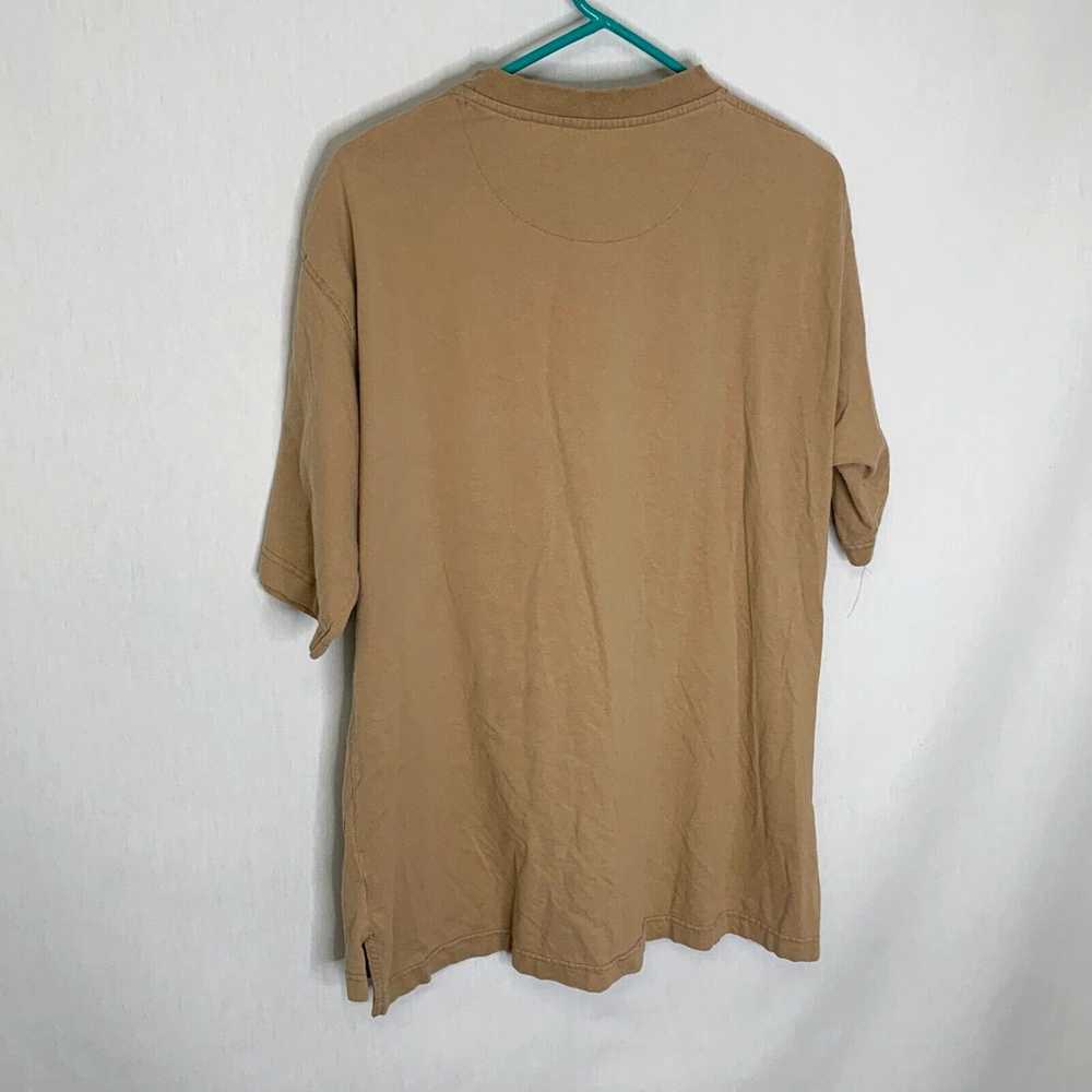 Vintage Walls Work Wear Mens Beige Cotton Short S… - image 2