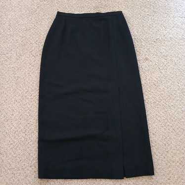 Talbots Talbots Petite Skirt Size 10 Black Maxi L… - image 1