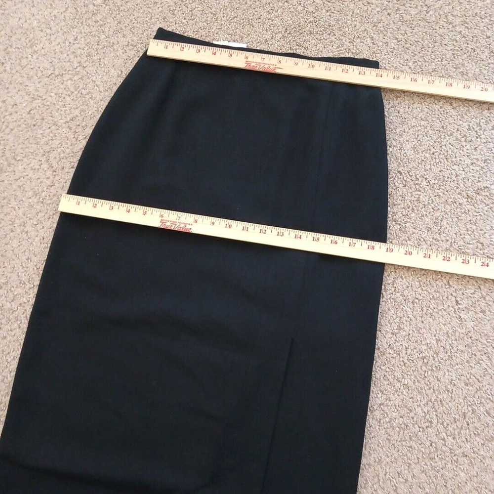 Talbots Talbots Petite Skirt Size 10 Black Maxi L… - image 2