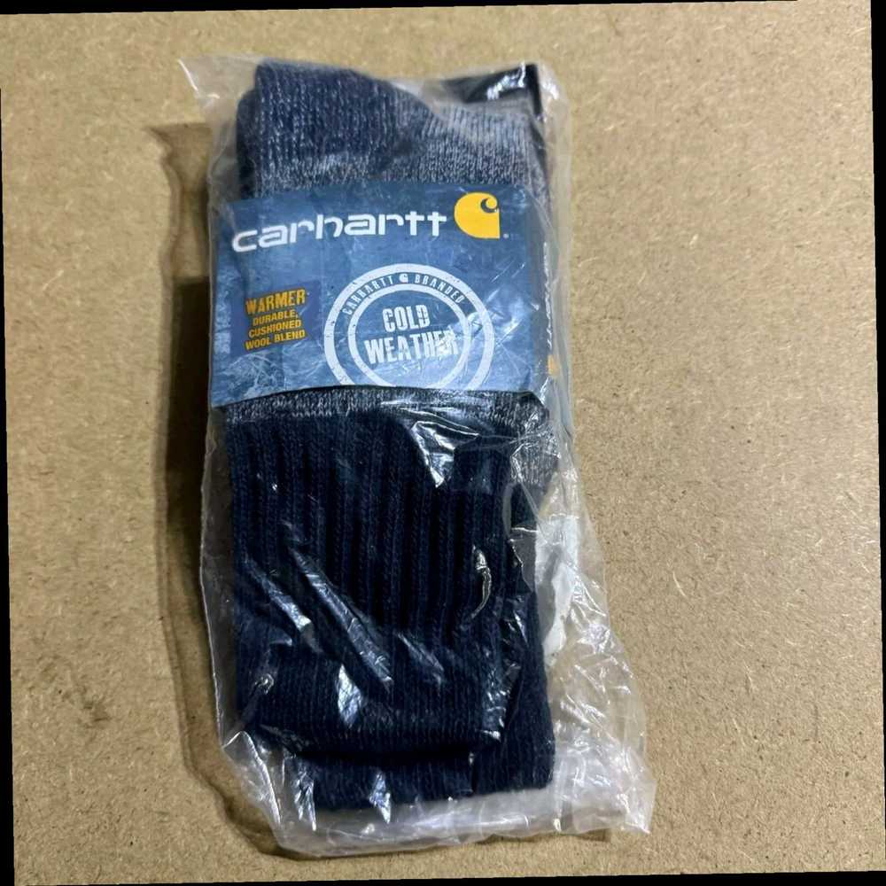 Carhartt carhartt NWT socks mens size m black cus… - image 1