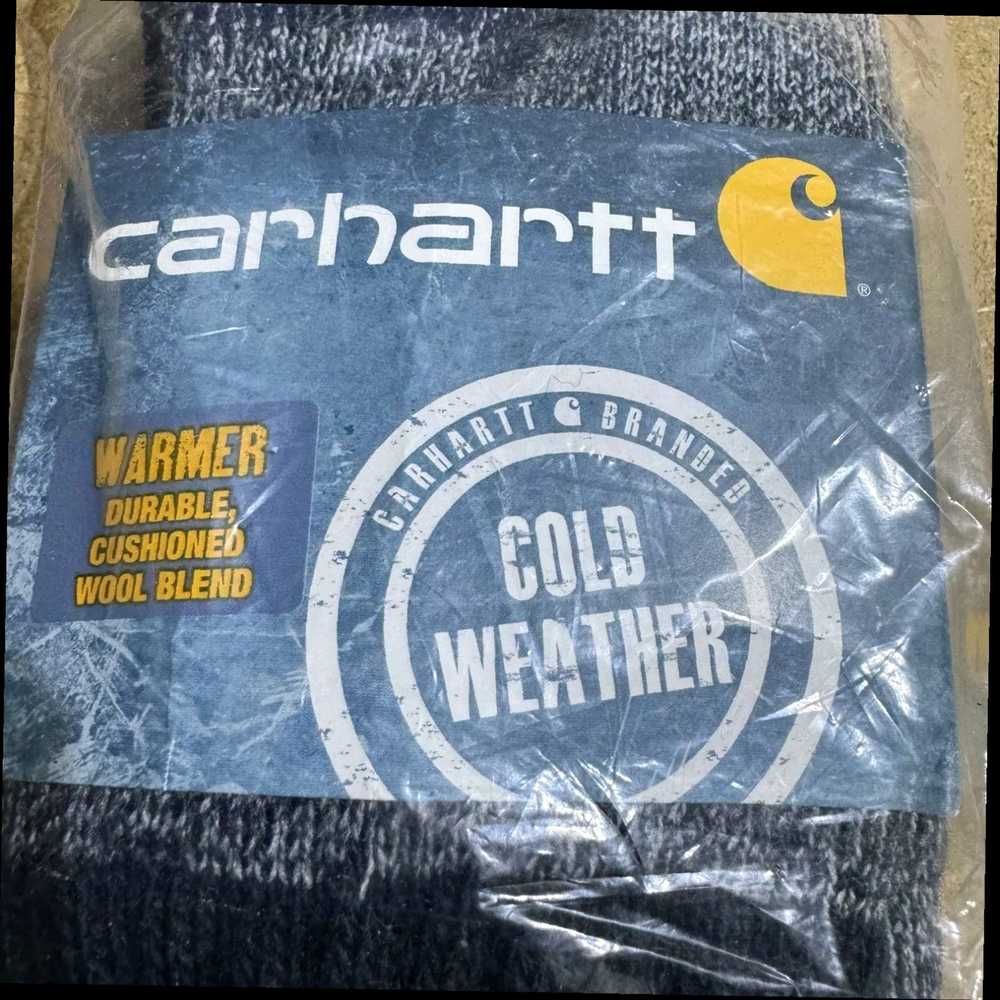 Carhartt carhartt NWT socks mens size m black cus… - image 4