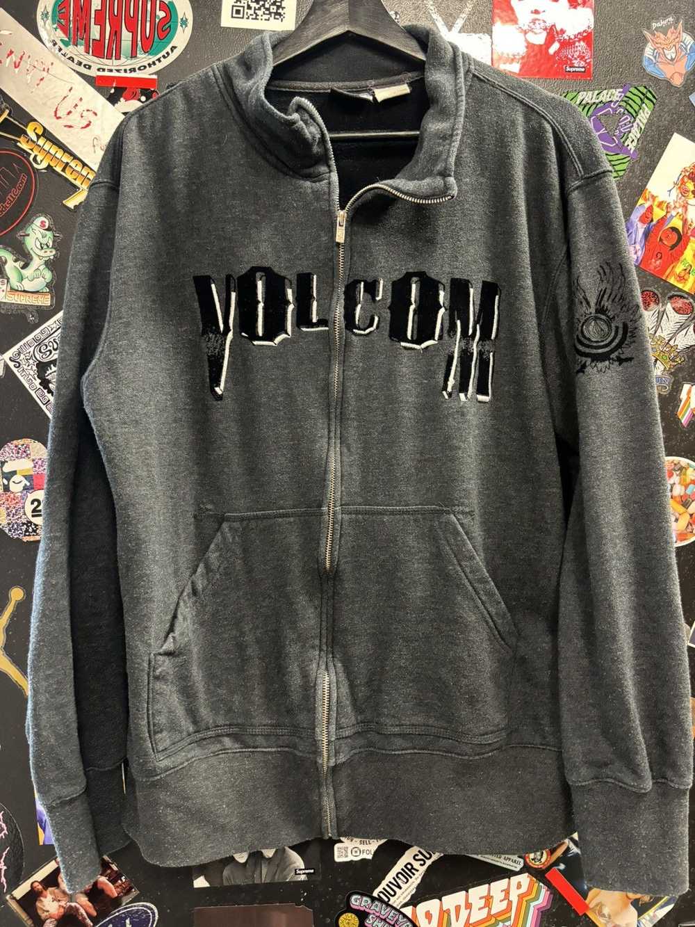 Rare × Streetwear × Volcom Volcom Y2K Stone zip u… - image 1