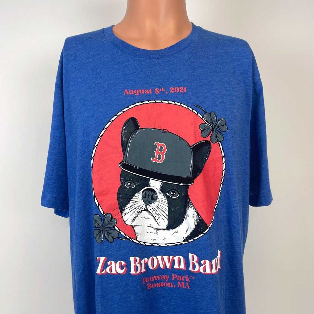 Vintage Zac Brown Band Fenway Park Boston Concert… - image 1