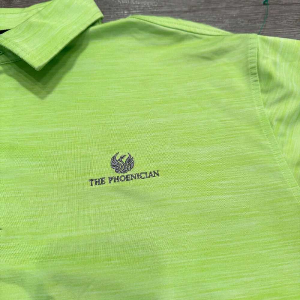 Footjoy FootJoy Polo Shirt Large Green Outdoor Pe… - image 3