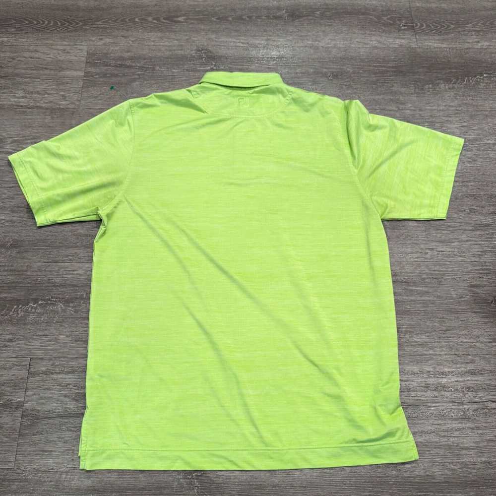 Footjoy FootJoy Polo Shirt Large Green Outdoor Pe… - image 6