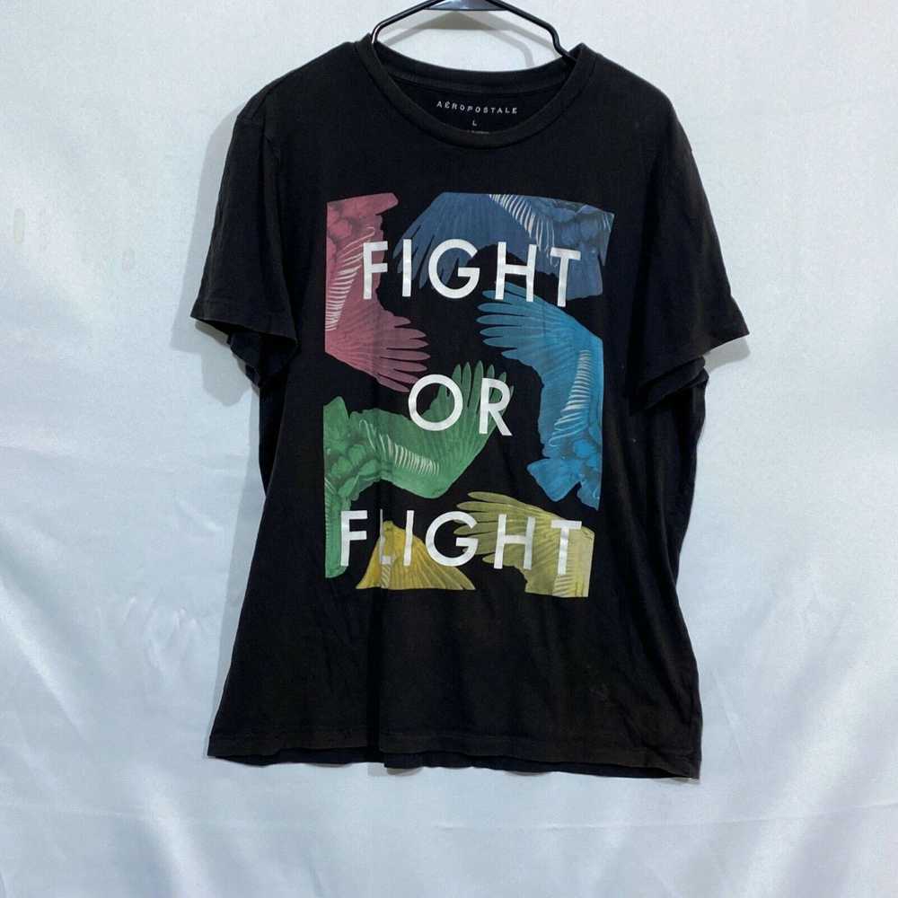 Vintage Fight Or Flight Aeropostale Womens Black … - image 1