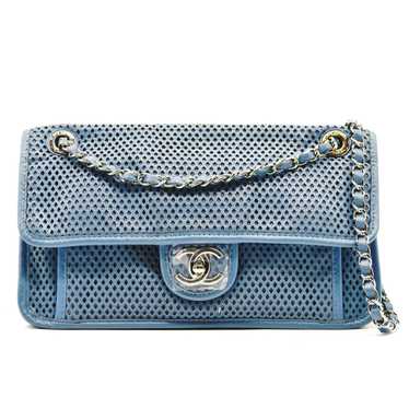 Chanel CHANEL Perforated Calfskin Large Up In The… - image 1