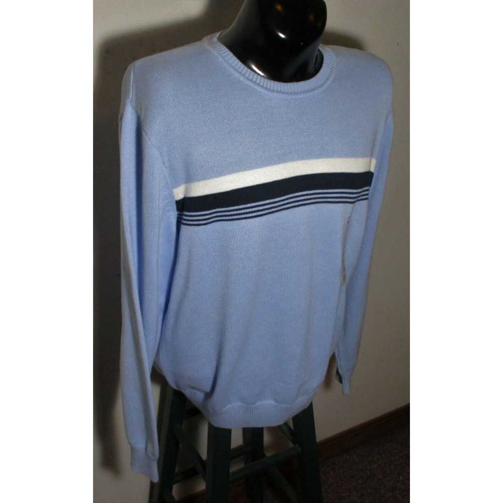 Club Room Men's CLUB ROOM Blue Long Sleeve Crewne… - image 3