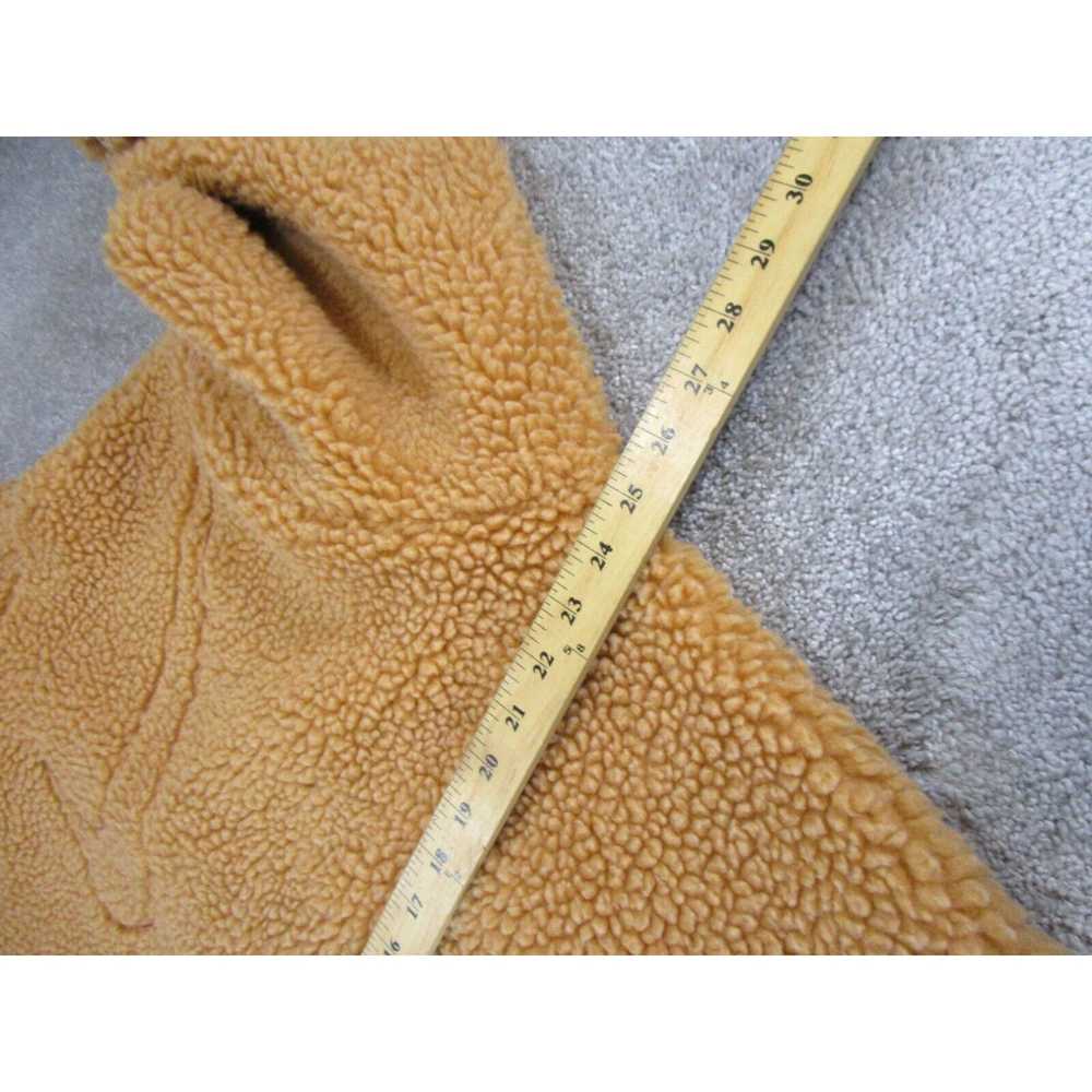 Nike Nike Jacket Womens Xl Tan Sherpa Mock Neck O… - image 5