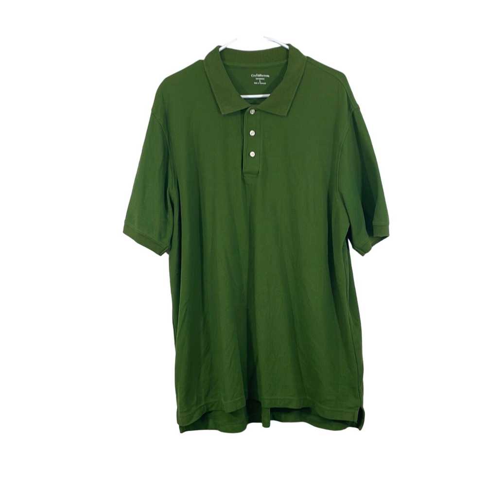 Croft & Barrow Croft & Barrow Mens Green Cotton S… - image 1