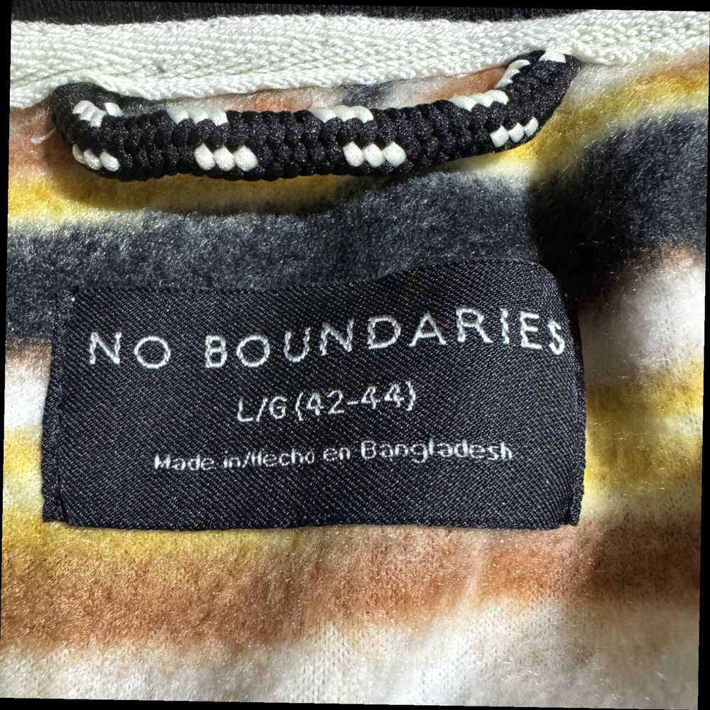 Vintage no boundaries mens size L half zip native… - image 7