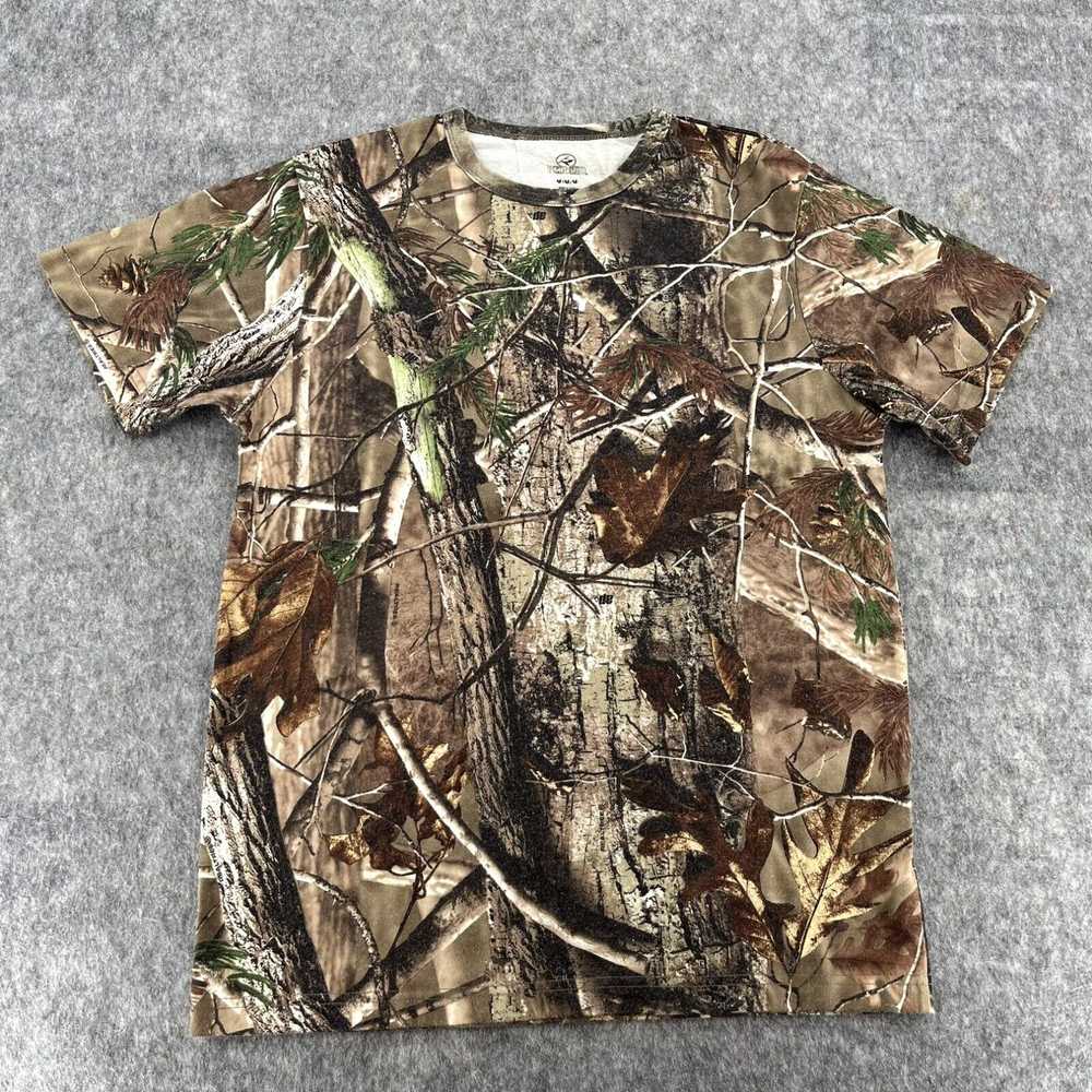 Vintage Redhead Mens Camo Hunting Basic T Shirt S… - image 1