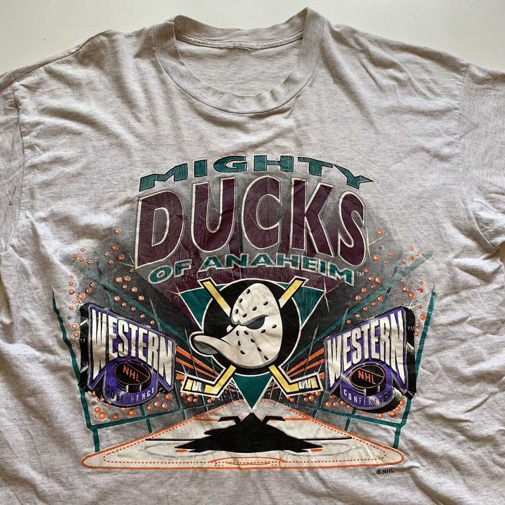 NHL × The Mighty Ducks × Vintage Vintage 90s Anah… - image 2