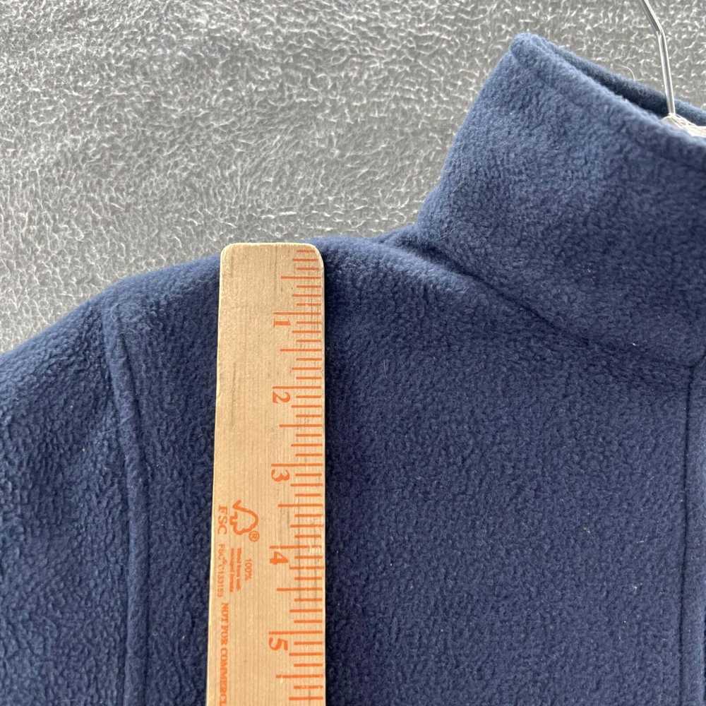 Vintage columbia womens size s blue soft fleece f… - image 3