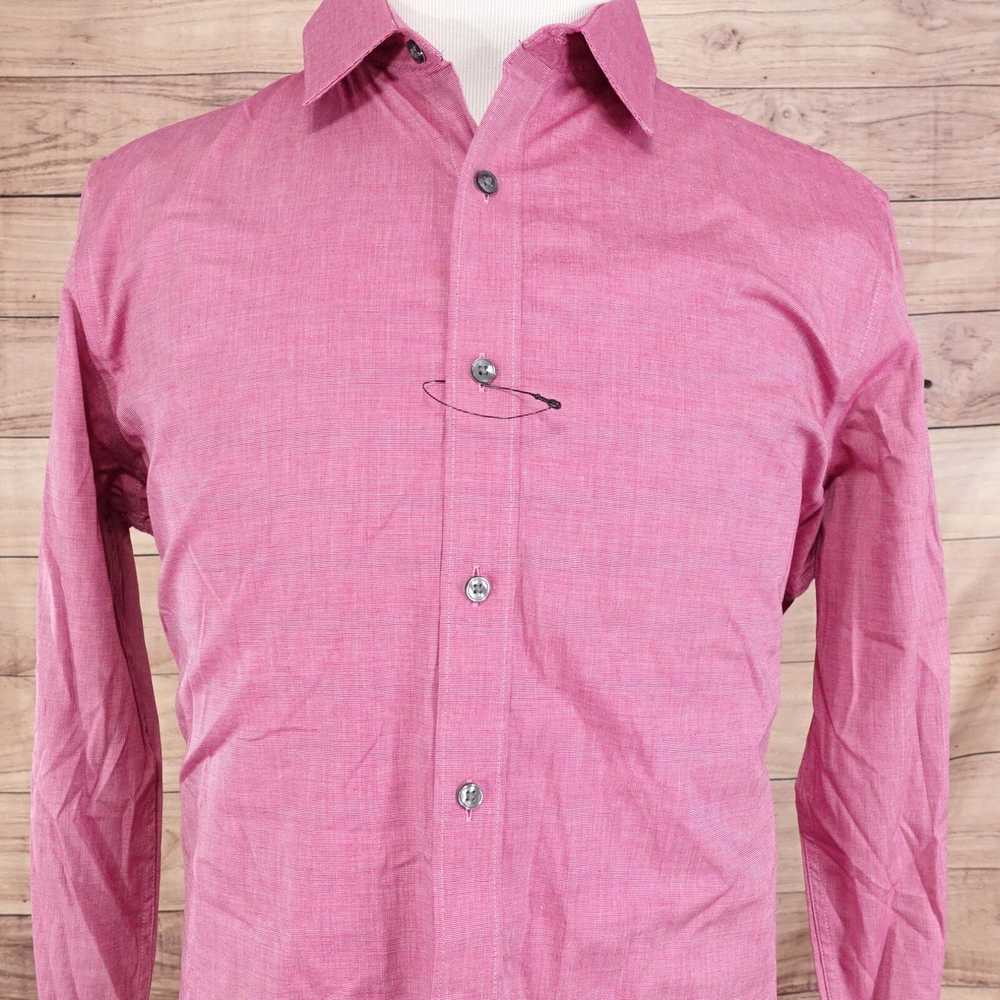 Apt. 9 NWOT APT 9 STRETCH SLIM FIT RED LONG SLEEV… - image 1