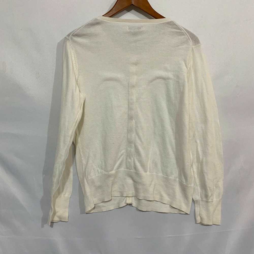 Vintage G H Bass And Co Girls Ivory Long Sleeves … - image 2