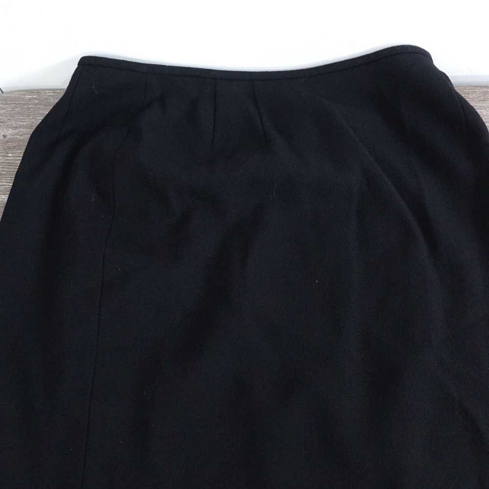 Kasper NWT KASPER & COMPANY ASL WOOL BLACK SKIRT … - image 2