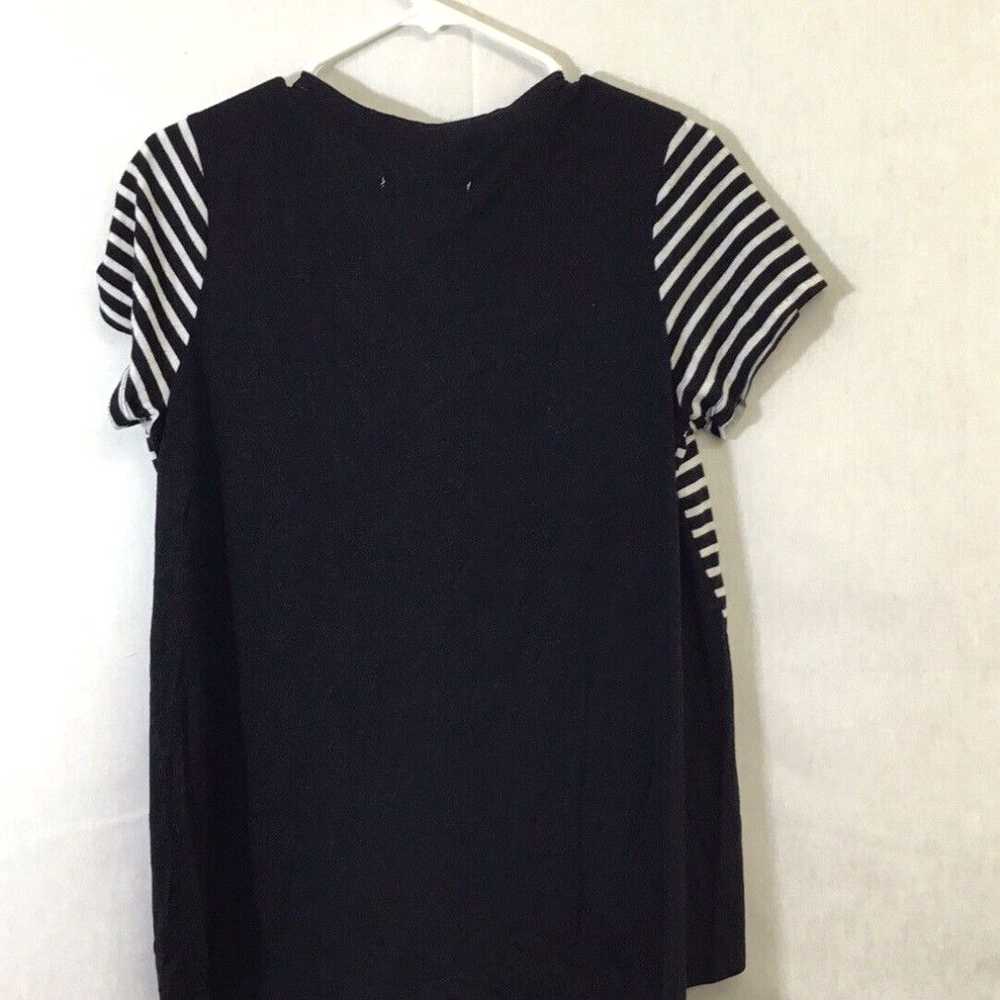 Vintage Company Ellen Tracy Womens Black Striped … - image 2