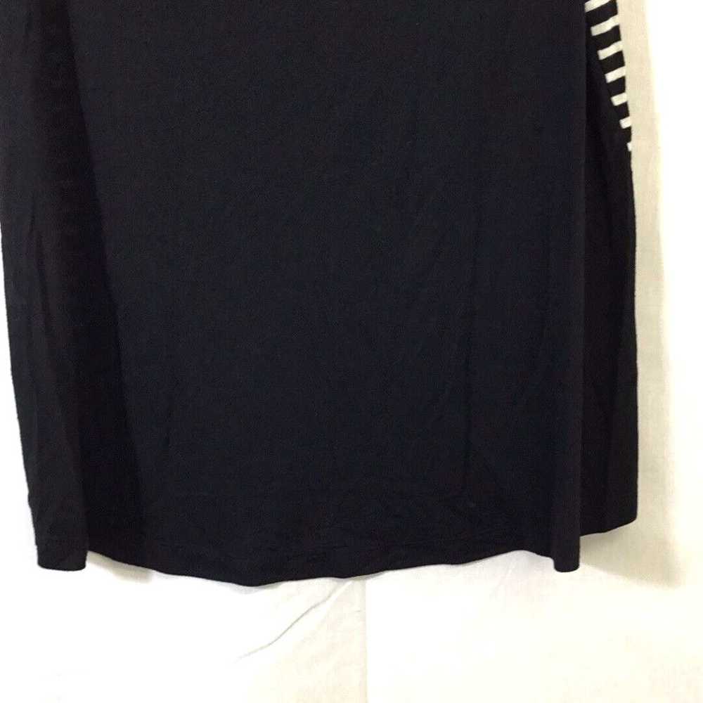 Vintage Company Ellen Tracy Womens Black Striped … - image 4