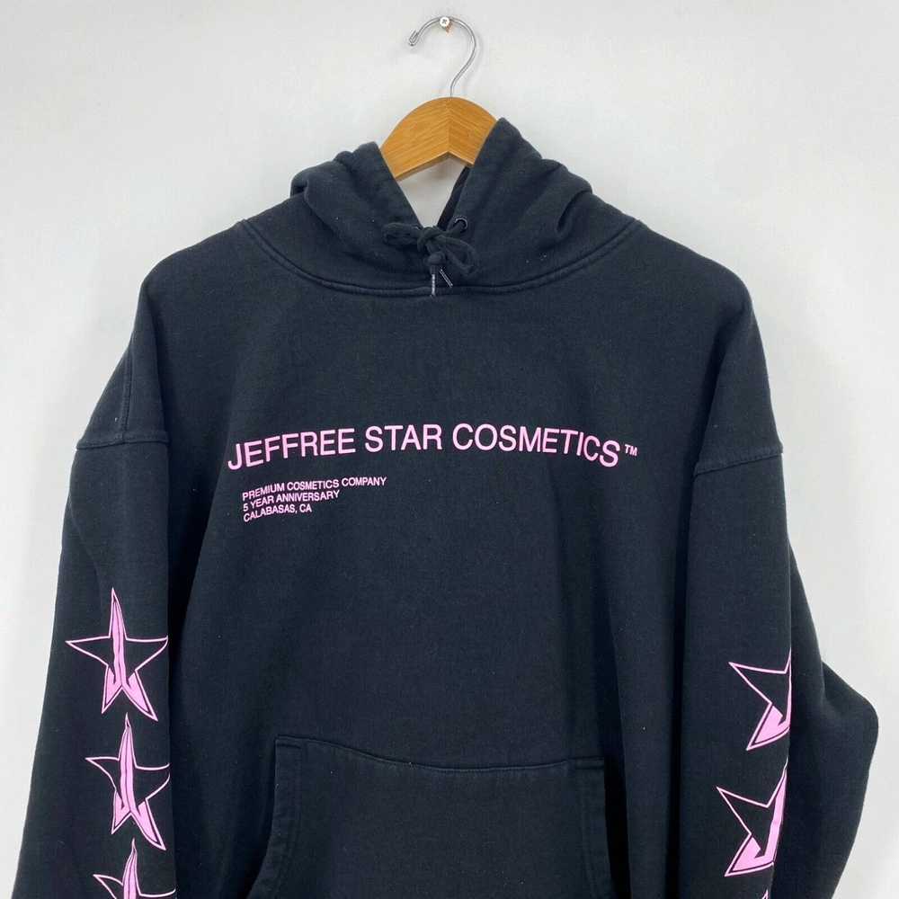 Vintage Jeffree Star Cosmetics Hoodie Adult XL Bl… - image 2