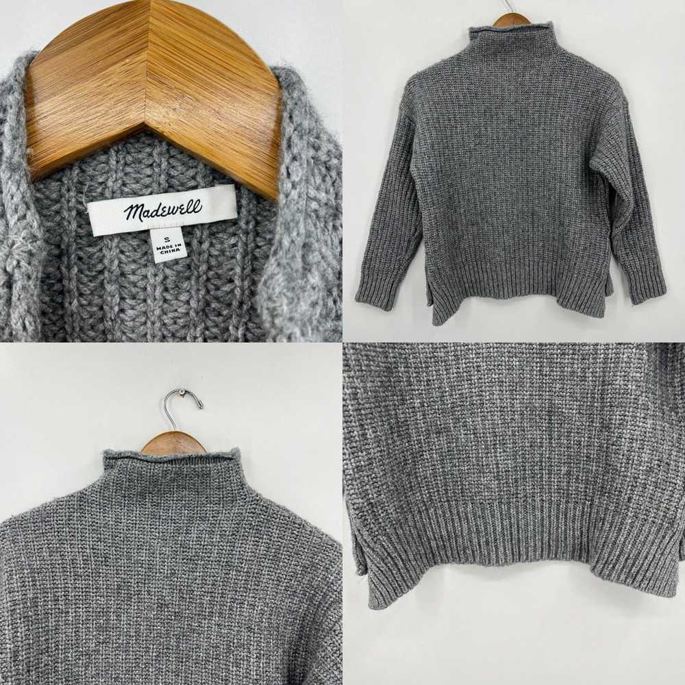 Madewell Madewell Sweater Women's S Gray Knit Pul… - image 4