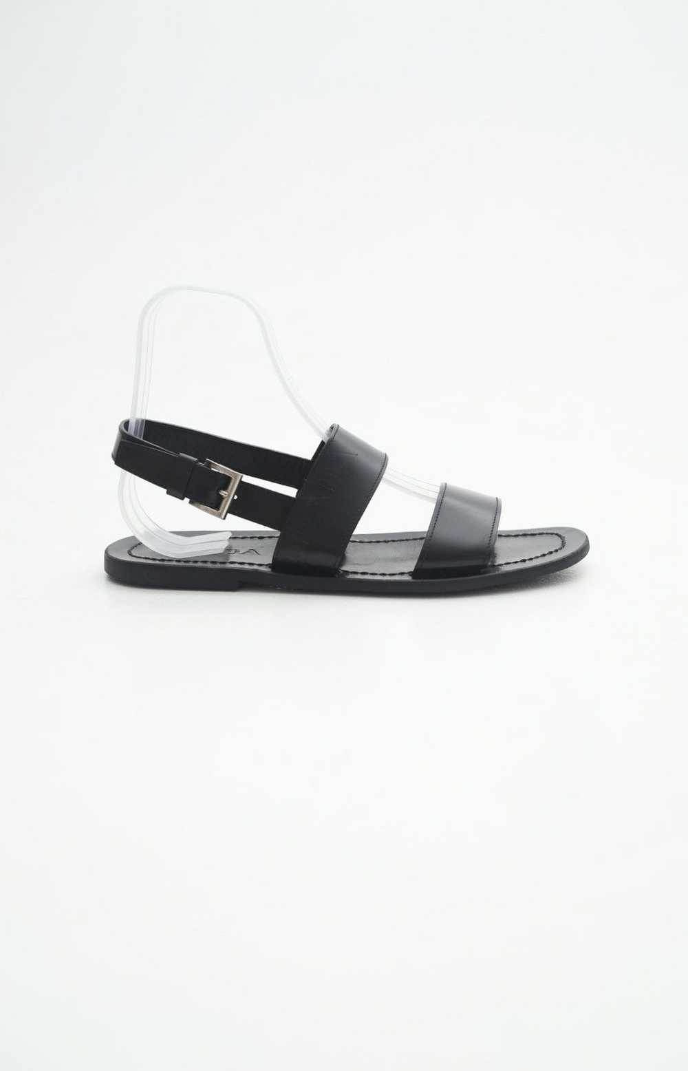 Prada PRADA MILANO Leather Summer Logo Sandals - image 6