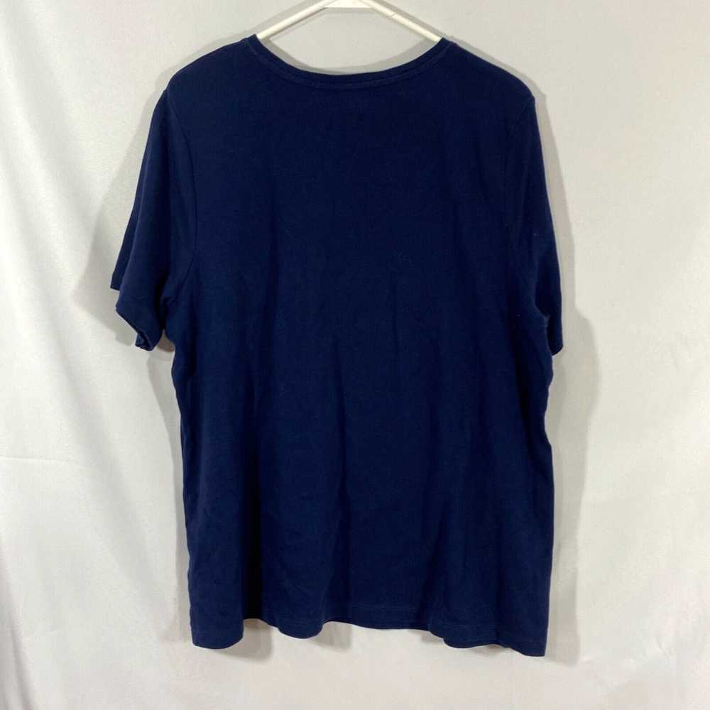 Vintage Kim Rogers Womens Blue Perfectly Soft Rou… - image 2