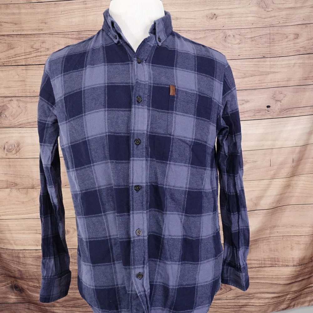 Chaps CHAPS PERFORMANCE LONG SLEEVE BLUE PLAID FL… - image 3