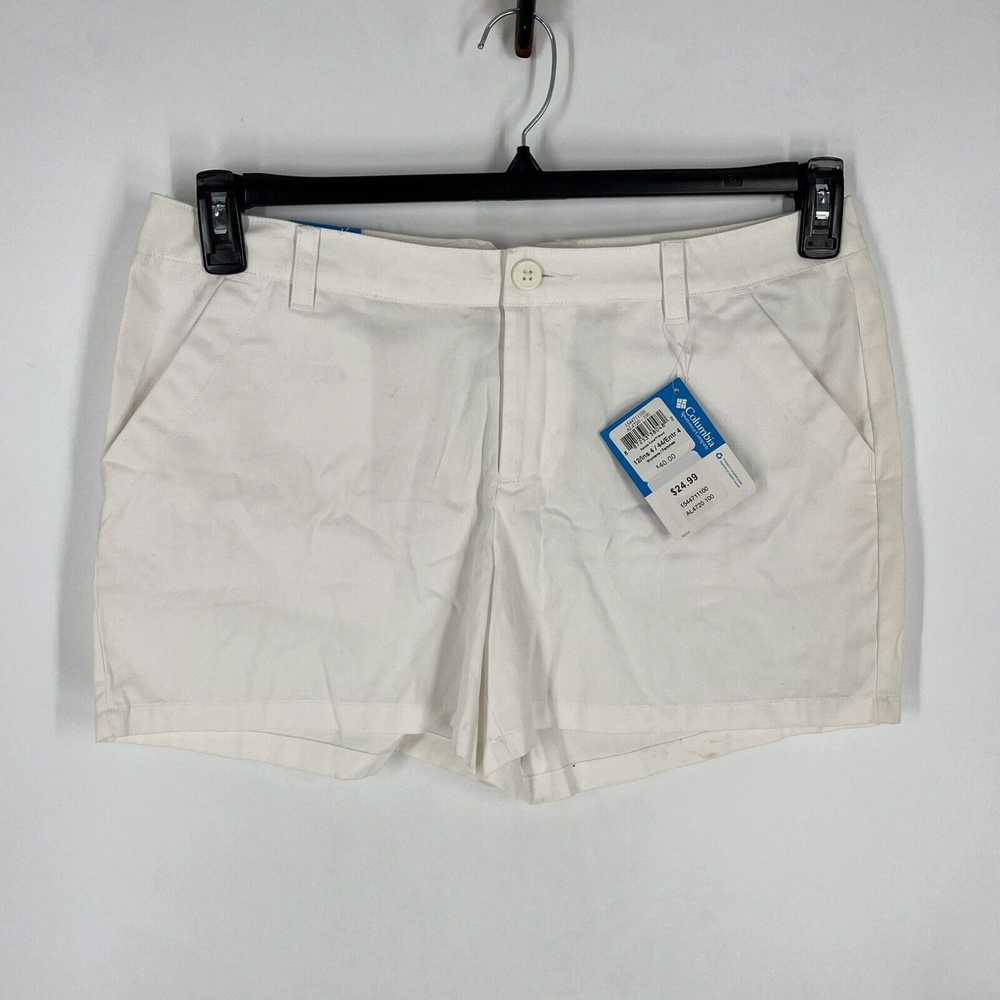 Vintage Columbia Womens White Kenzie Cove 4” Shor… - image 1