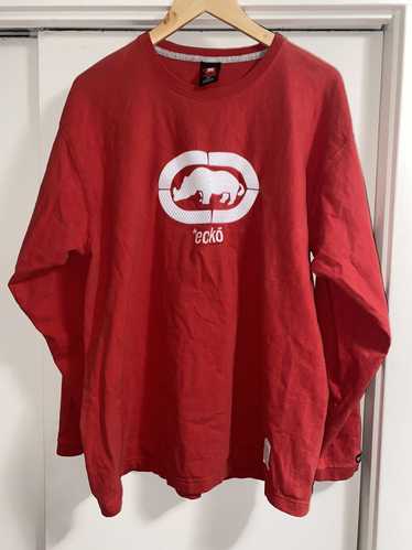 Ecko Unltd. Vintage Y2K Echo Unltd Long Sleeve Shi