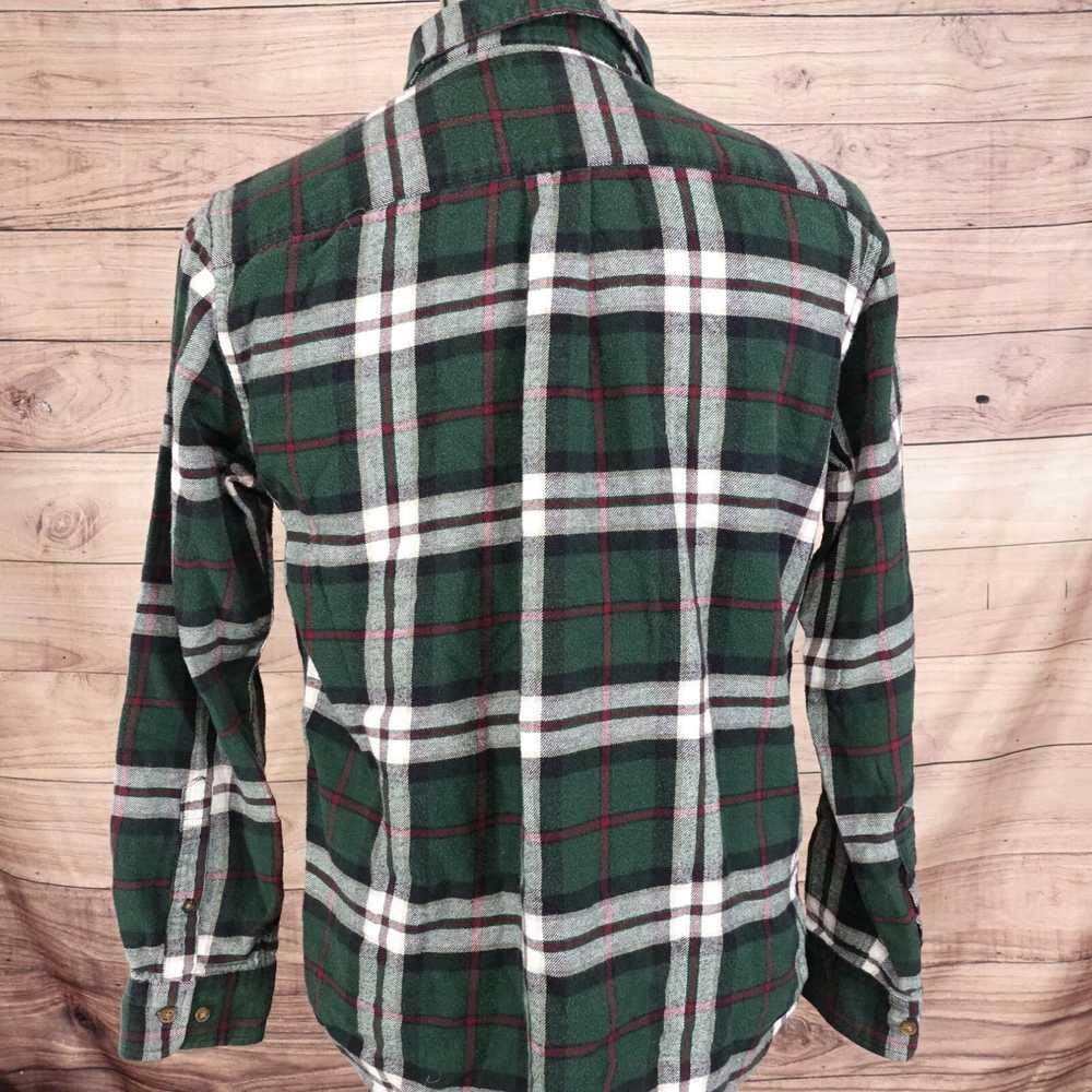 Croft & Barrow CROFT AND BARROW GREEN PLAID LONG … - image 3