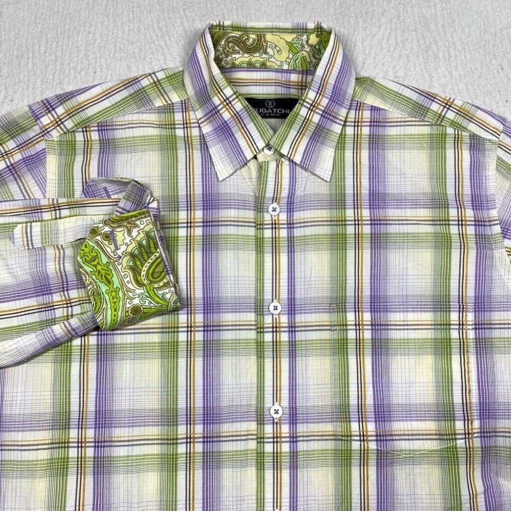 Bugatchi Bugatchi Uomo Shirt Mens Medium Multicol… - image 2