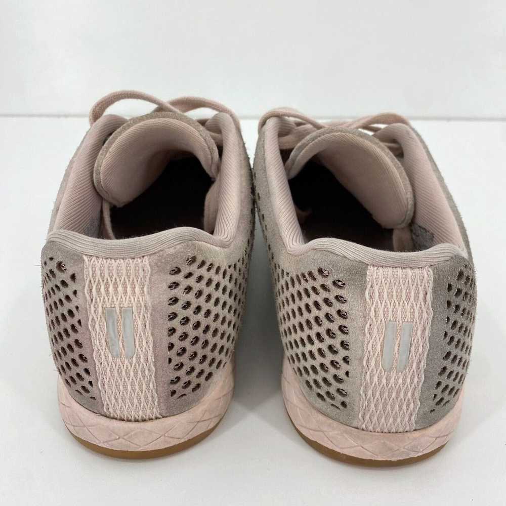 Vintage Nobull Blush Pink Suede Shoes Women's 7.5… - image 2