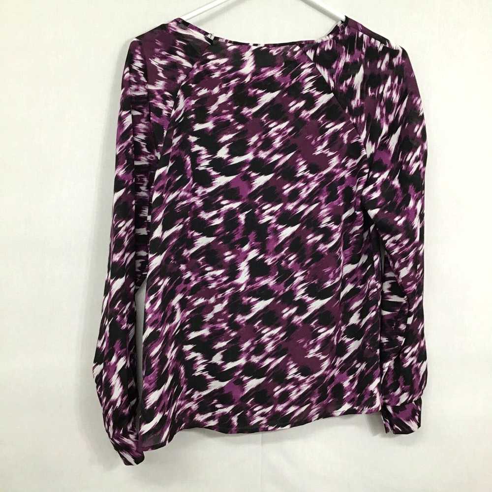 Vintage Liz Claiborne Womens Purple Animal Print … - image 2