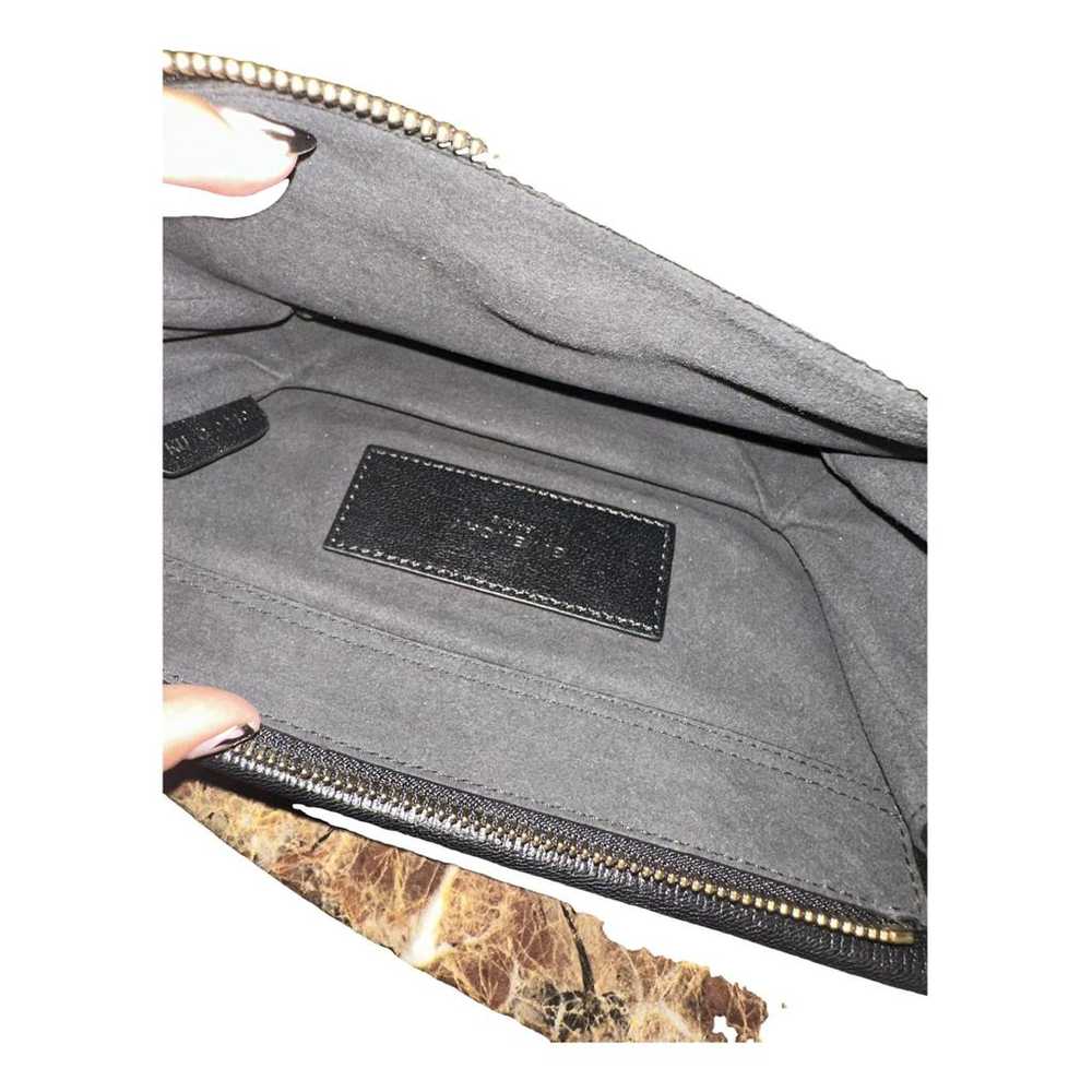 Givenchy Emblem leather clutch bag - image 2