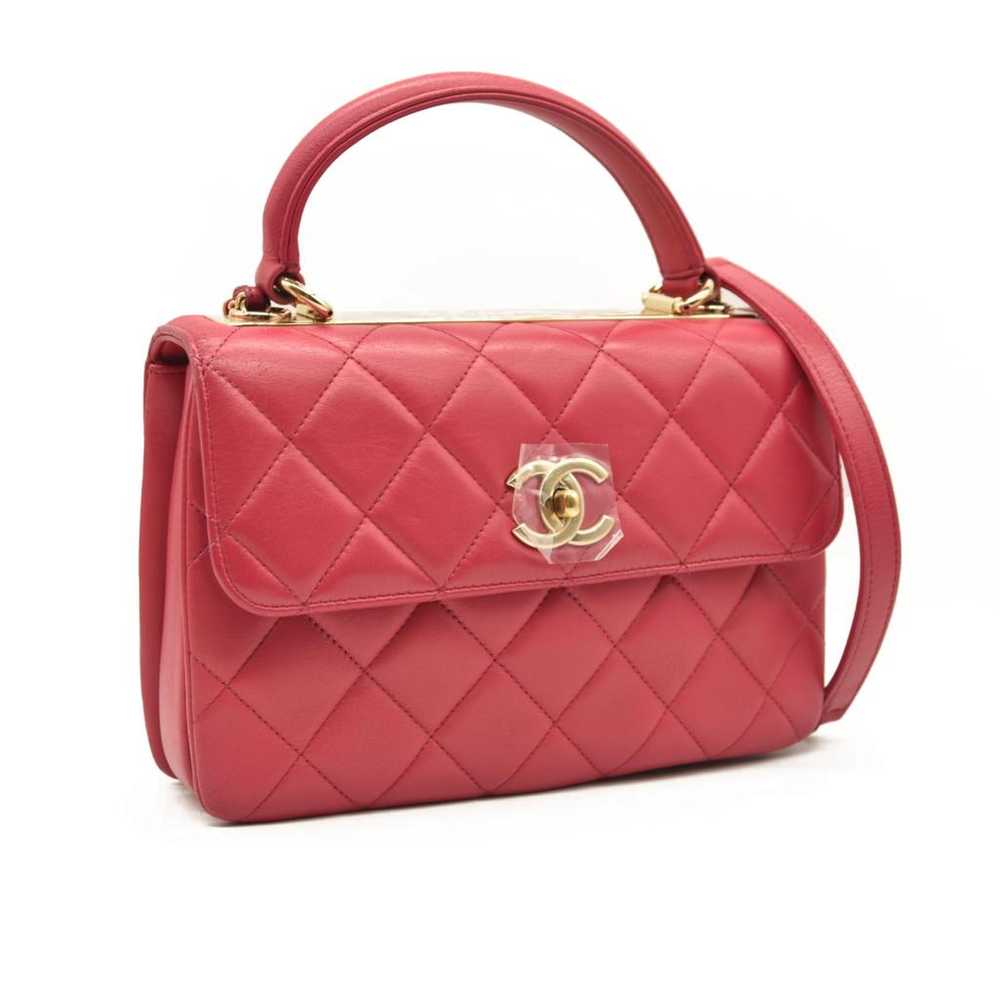 Chanel Coco Handle leather handbag - image 3