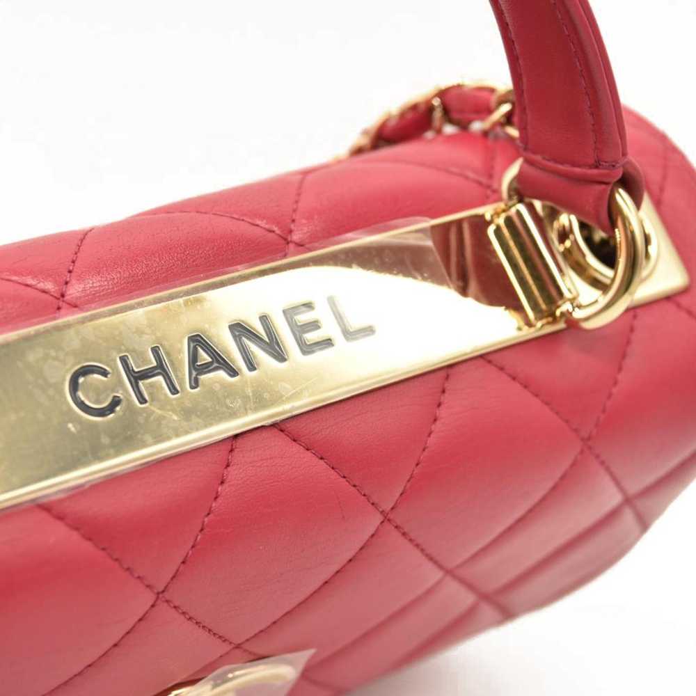 Chanel Coco Handle leather handbag - image 5