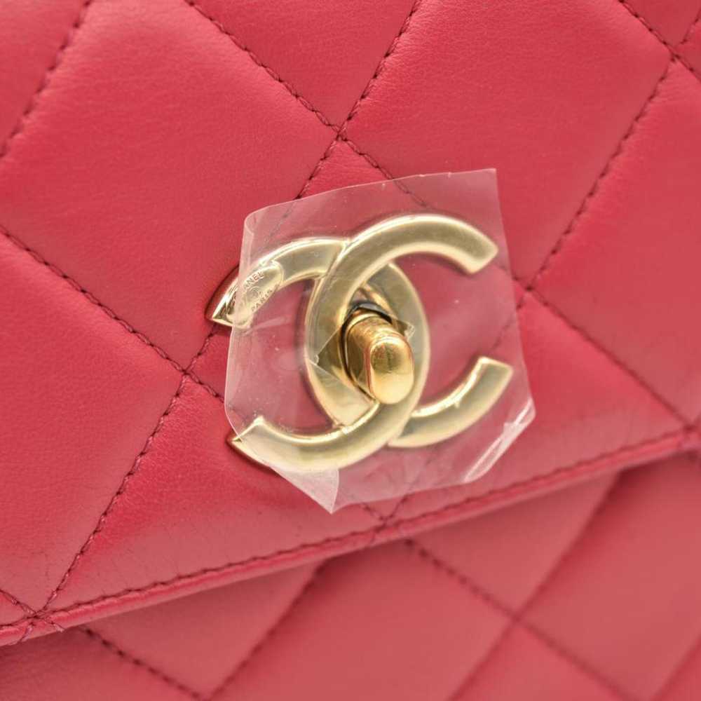 Chanel Coco Handle leather handbag - image 6