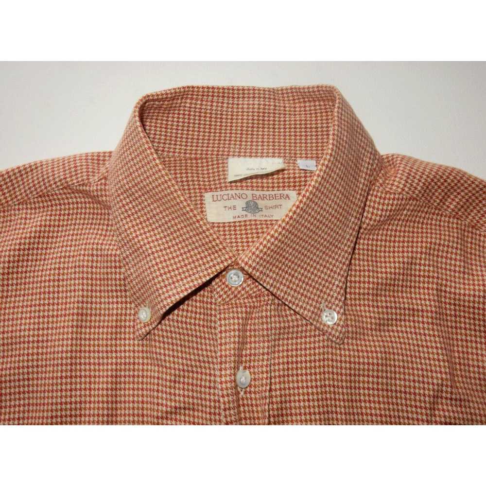 Vintage Luciano Barbera Men's Button Front Shirt … - image 1