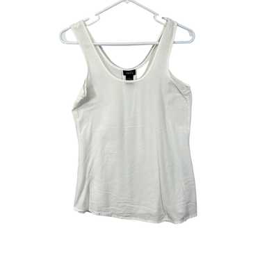 Rue 21 Rue 21 Womens White Scoop Neck Sleeveless P