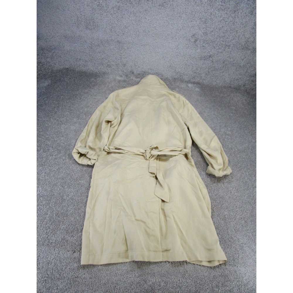 Marine Layer Marine Layer Trench Coat Womens Larg… - image 3