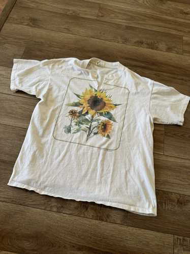 Vintage Vintage 90s Sunflower Gwendolyn Babbitt A… - image 1